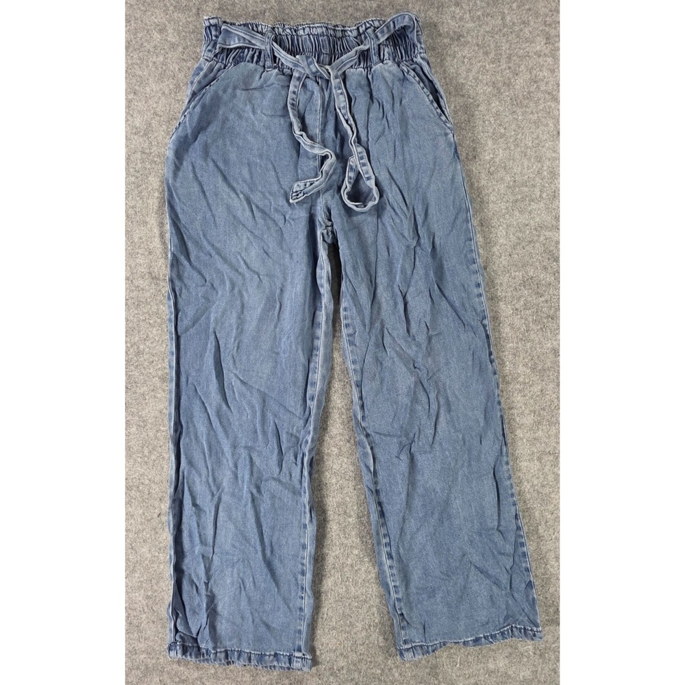 Wax Jean Jeans Juniors 11 Blue Light Wash Baggy Stretch